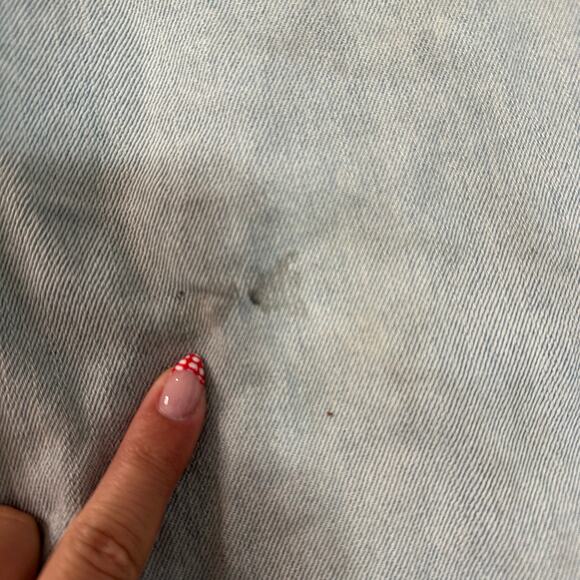 LIFTED RESEARH GROUP Men's True Straight Cut-Off Denim Short Size 32 - Picture 3 of 11